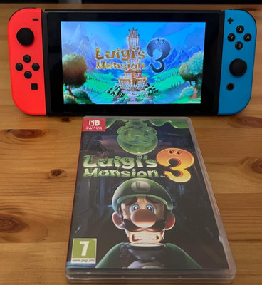 Luigi's Mansion 3 (Nintendo Switch, 2019) Spiel - Gebraucht in GC/Getestet/Funktioniert/Boxed