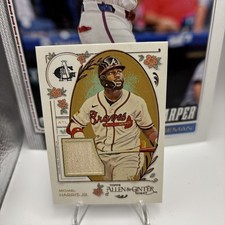 ⚾ 2024 Topps Allen & Ginter Baseball Relic Card #AGR-MHA Michael HARRIS JR. ⚾