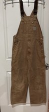 CARHARTT VINTAGE BIB OVERALLS SIZE 34x30