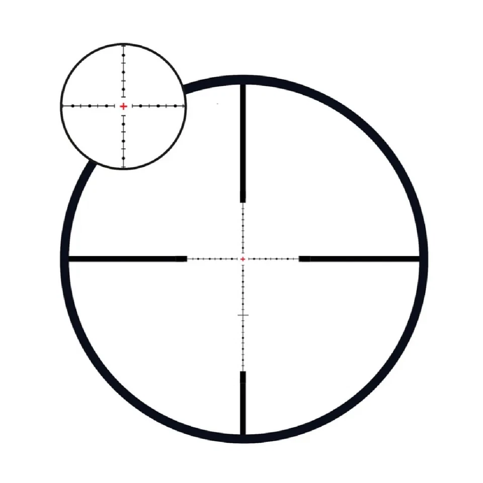 Mira para rifle Meopta MeoPro R6 5-30x56 FFP iluminada RD Mil-Dot 3 1080220 Foto 3 de 3