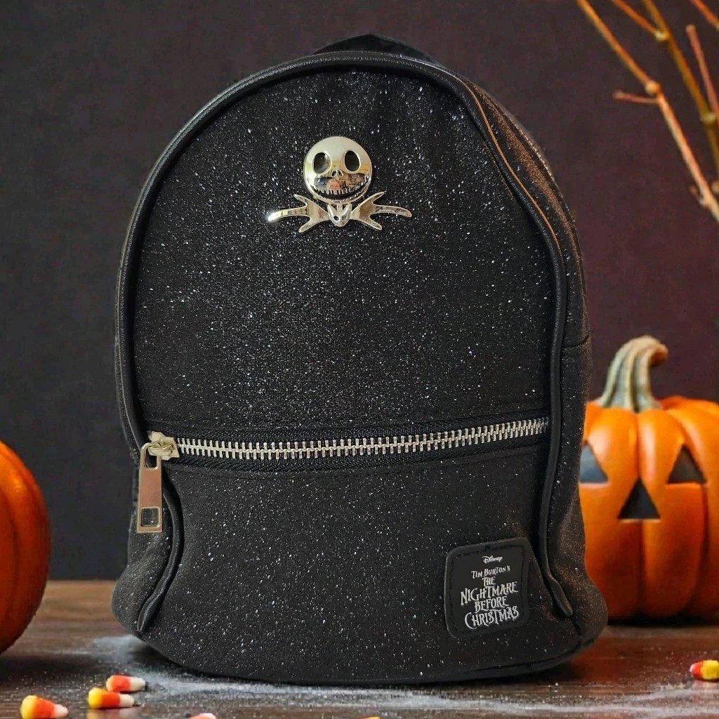BIOWORLD | The Nightmare Before Christmas, Jack Skellington ?Shimmer Backpack WDBK4173-  main image 4