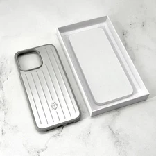 Rimowa iPhone Case Silver For iPhone 16 Pro max