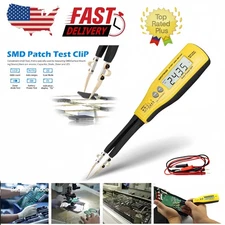 HoldPeak Smart Tweezer LCR ESR SMD Tester Ohm Capacitance Diode meterHandheld US