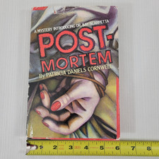 Patricia Daniels Cornwell Post-Mortem HCDC 1990 1st Edition MARKED