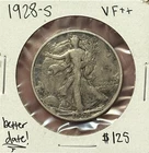 1928-S Walking Liberty Half Dollar VF/XF