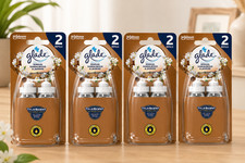 Image of 8x 18ml Glade Sense & Spray Air Freshener Refills - Sensual Sandalwood & Jasmine
