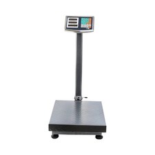 Bilancia digitale a piattaforma 300 kg 50x40 cm pesa pacchi pavimento industriale