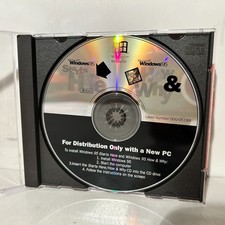 Microsoft Windows 95 Starts Here New PC Disc Software CD-ROM BUY 2 GET 2 FREE 