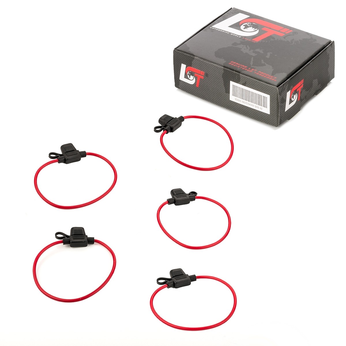 5x Fuse Holder with Blade Fuse Car Vehicle 20A for MERCEDES