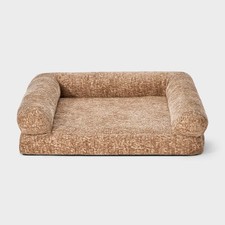 Rounded 3-sided Bolster Dog Bed - Boots  Barkley S
