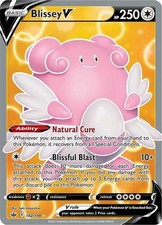 Blissey V 182/198 Ultra Rare Chilling Reign Pokemon NM on eBay