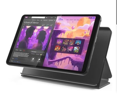 Tab One - Lightweight Tablet - up to 12.5 Hours of YouTube Streaming - 8.7'' HD D