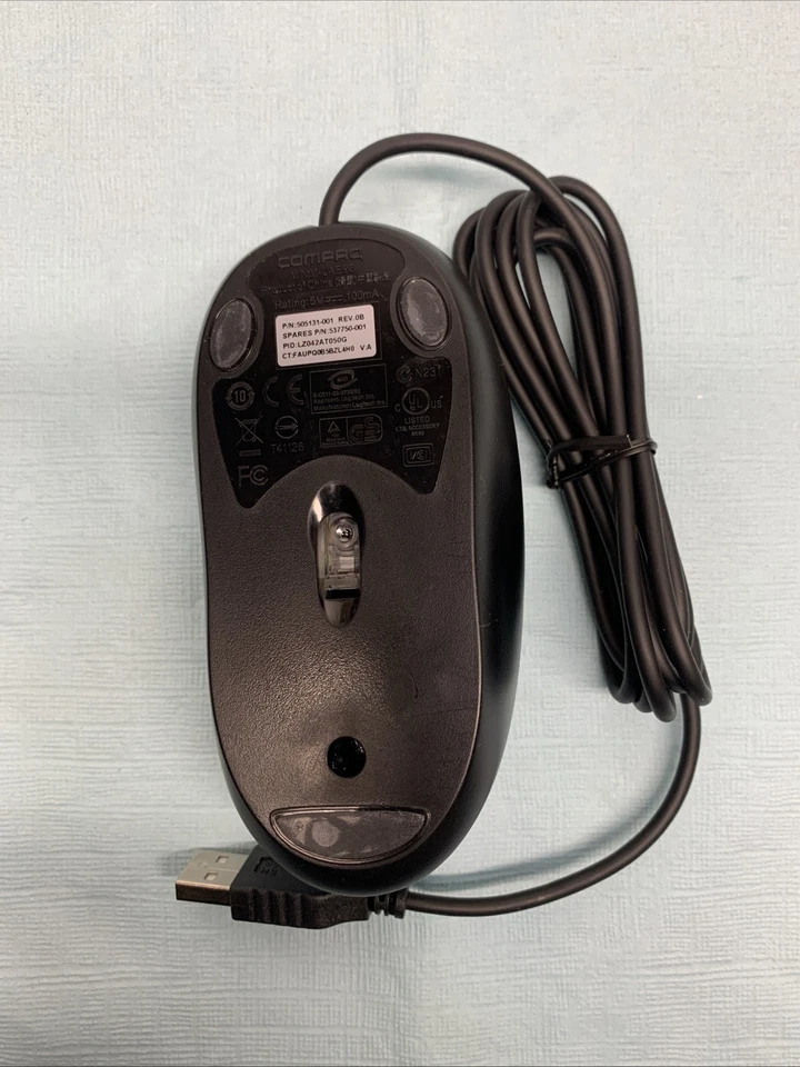 HP 505131-001 Compaq Hoot USB Optical Mouse - Image 2 of 4