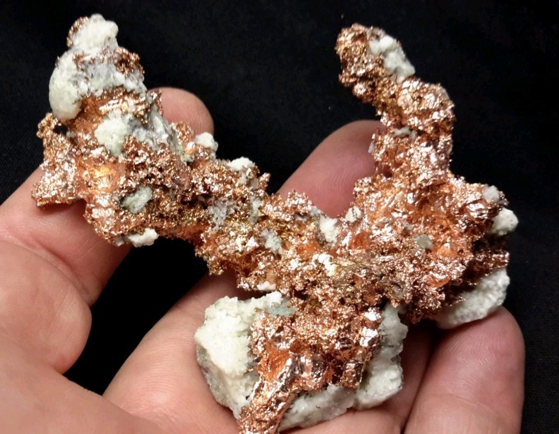 3" Top Grade NATIVE COPPER from the Lake Superior Copper Dist. Michigan 