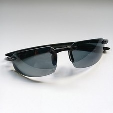 Maui Jim Sunglasses MJ-909 02 Kanaha Black Wrap 61-15 130 Japan - FRAMES ONLY