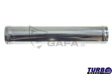 Gerades Aluminiumrohr poliert 38 mm x 20 cm - PPIC067