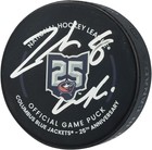 Autographed Zach Werenski Blue Jackets Puck Fanatics Authentic COA Item#14384156