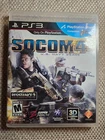 SOCOM 4: US NAVY SEALs PS3 (PlayStation 3, 2011) Complete