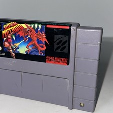 Super Metroid (Super Nintendo SNES, 1994) Authentic Tested Game Only