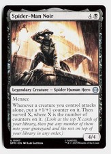 Spider-Man Noir 67 Uncommon Marvel's Spider-Man Magic: The Gathering