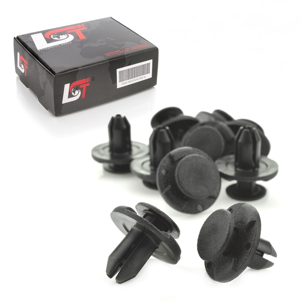 10X Fastening Clips Expansion Rivets For Ford USA Ranger Crew Cab Pick-Up Bronco