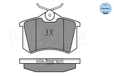 MEYLE Frein Pièce Essieu Arrière Convient pour Seat Cordoba Ibiza Skoda Fabia