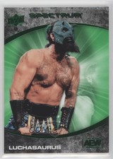 2021 Upper Deck AEW Spectrum Green 10/25 Luchasaurus #56 1u6