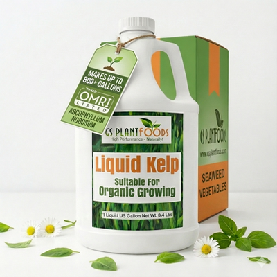 #ad Liquid Kelp Organic Seaweed Fertilizer 1 Gallon of concentrate GS Plant Foods $39.95