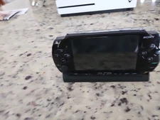 Sony PSP 1000 Launch Edition Black Handheld System Games Cords. Excellent 