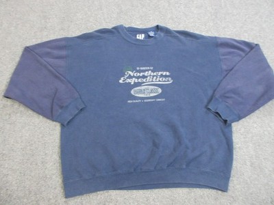 Vintage GAP Sweatshirt Mens Medium Crewneck Northern Expedition