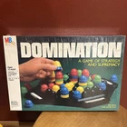 Vintage 1982 Domination Board Game Milton Bradley Complete