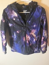 LANDS' END Size Large - 7 Girls HOODED PUFFER SKI JACKET COAT