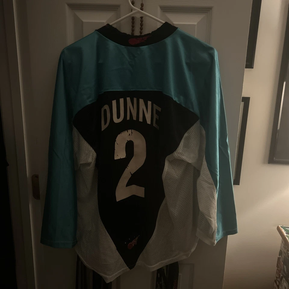 Camiseta de hockey azul blanco y negro cerdos campeonatos regionales de hockey en línea Foto 4 de 4