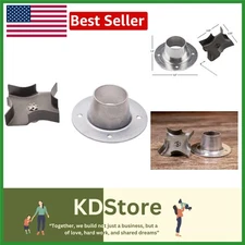 Durable Powder-Coated Metal Deer Feeder Spinner & Funnel Kit