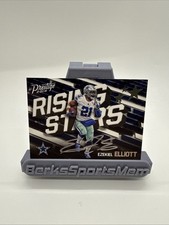 2018 Panini Prestige Rising Stars Xtra Points Blue Ezekiel Elliott Autograph
