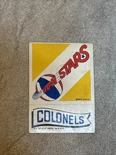 1971  TOPPS ABA TEAM STICKERS UTAH STARS/KENTUCKY COLONELS  RARE