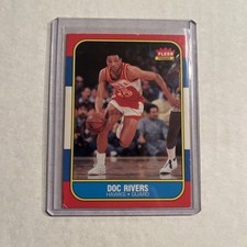 1986-87 Fleer - Doc Rivers #91
