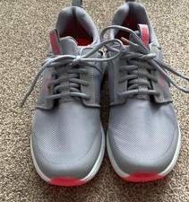 Skechers go Golf Max golf shoes, grey & pink, size 5, brand-new with tags