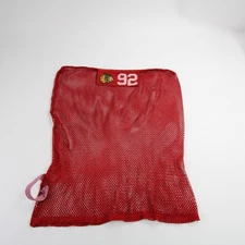 Chicago Blackhawks Team Player Issued Used Laundry Bag * Equipment Tape Toiletry