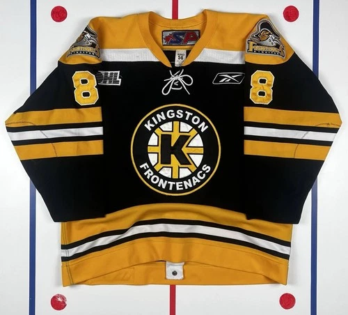 Colt Kennedy 2009-10 Kingston Frontenacs OHL Game-Worn Hockey Jersey Size 56