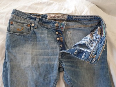 Jeans Jacob Cohen 35 Gr. W35 Blau Bundweite 88 cm Zustand Top