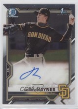 2021 Bowman Chrome Prospect Auto Jagger Haynes #CPA-JH Auto n1u