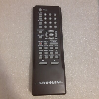 Genuine Crosley CR248 Remote Control -Untested | eBay