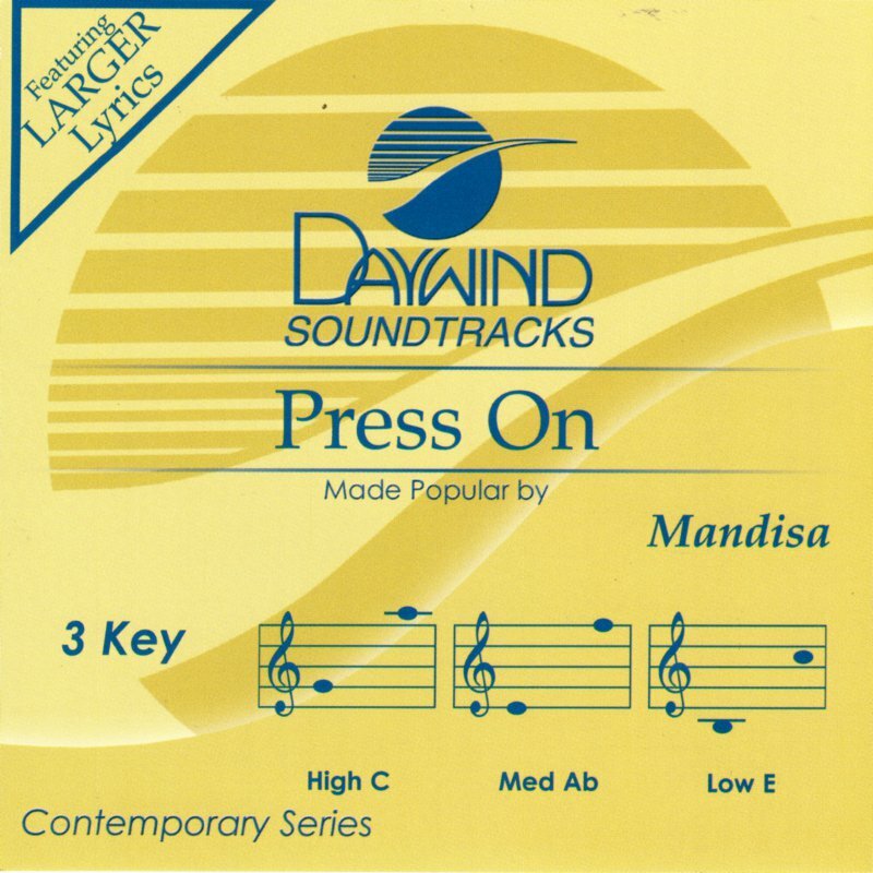 Press On by Mandisa - Accompaniment Track for Performance