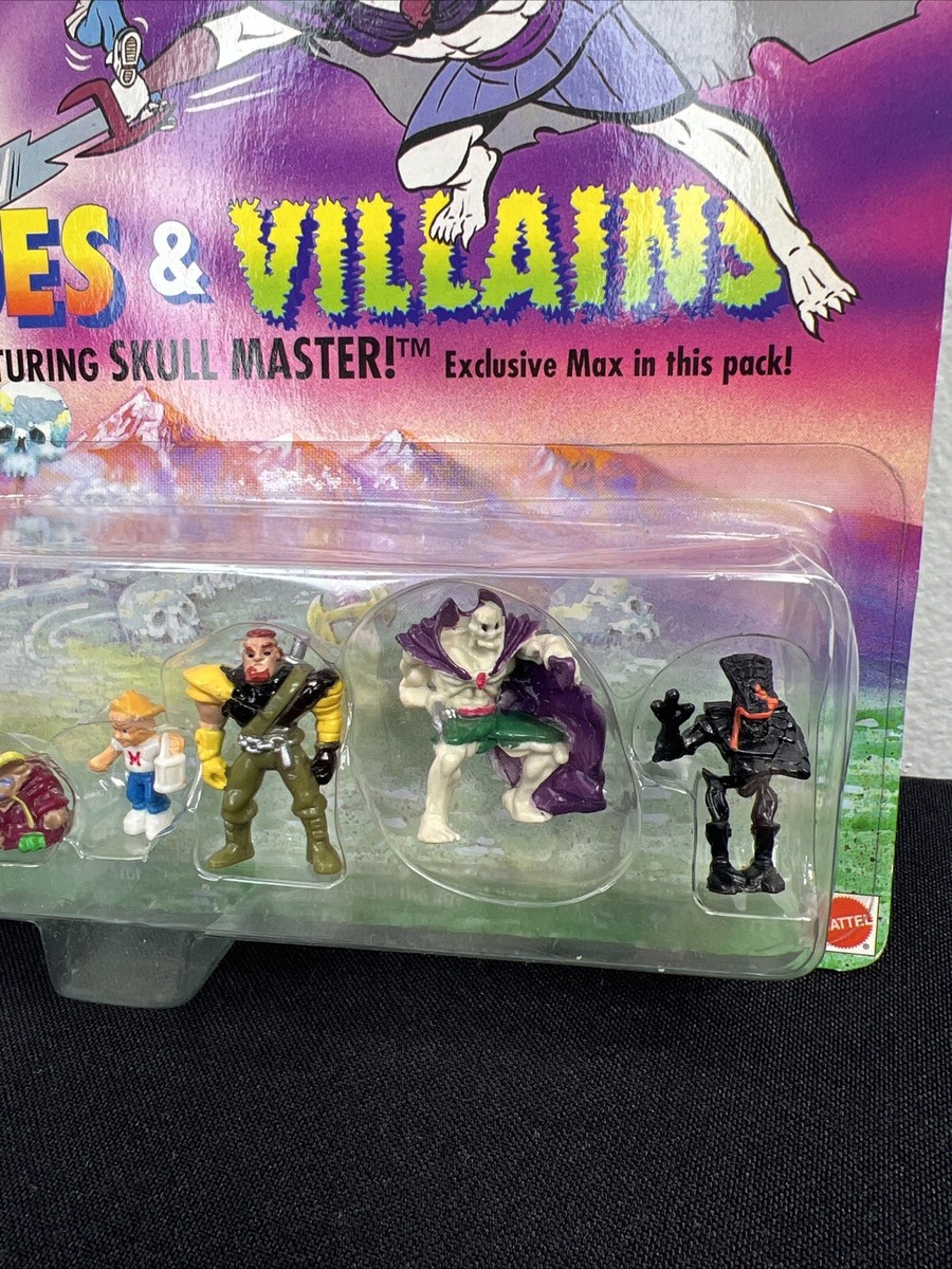 Mighty Max Heroes and Villains Collection #1 Mini Figurines