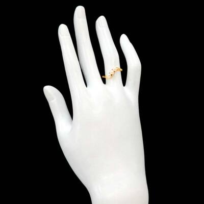 MIKIMOTOマベパールリング 　k18 MIKIMOTO Baby Pearl Ring 18K Yellow Gold 750 Size5.5-5.75(US