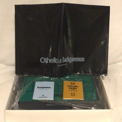 Vintage 1980's Tsukuda Original Othello & Backgammon King Of Games