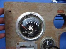 Airguide Sea Speed Marine Instrument Tachometer Vintage HOT ROD DRAG BOAT RACING