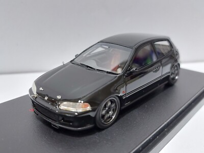 Honda Civic EG6 Black Group A Mirage Model 1/43 Scale Model Honda Civic EG6 Black Group A Mirage Model 1/43 Scale Model