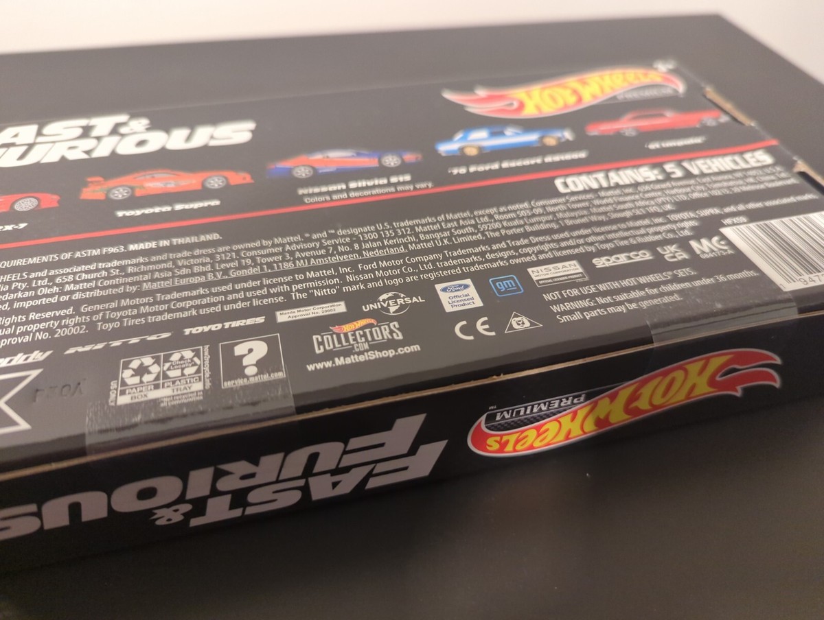 Hot Wheels Fast And Furious Premium The Racer's Edge Box Set
